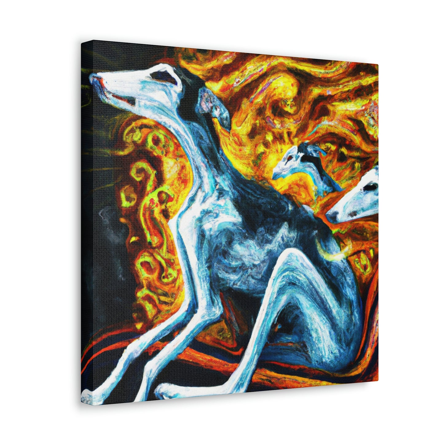 Greyhound of Mirages - Canvas