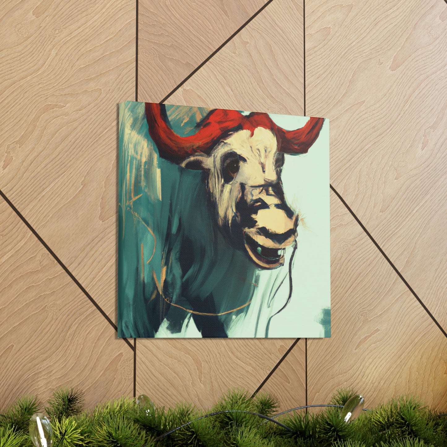 Yaks in the Wilderness - Canvas