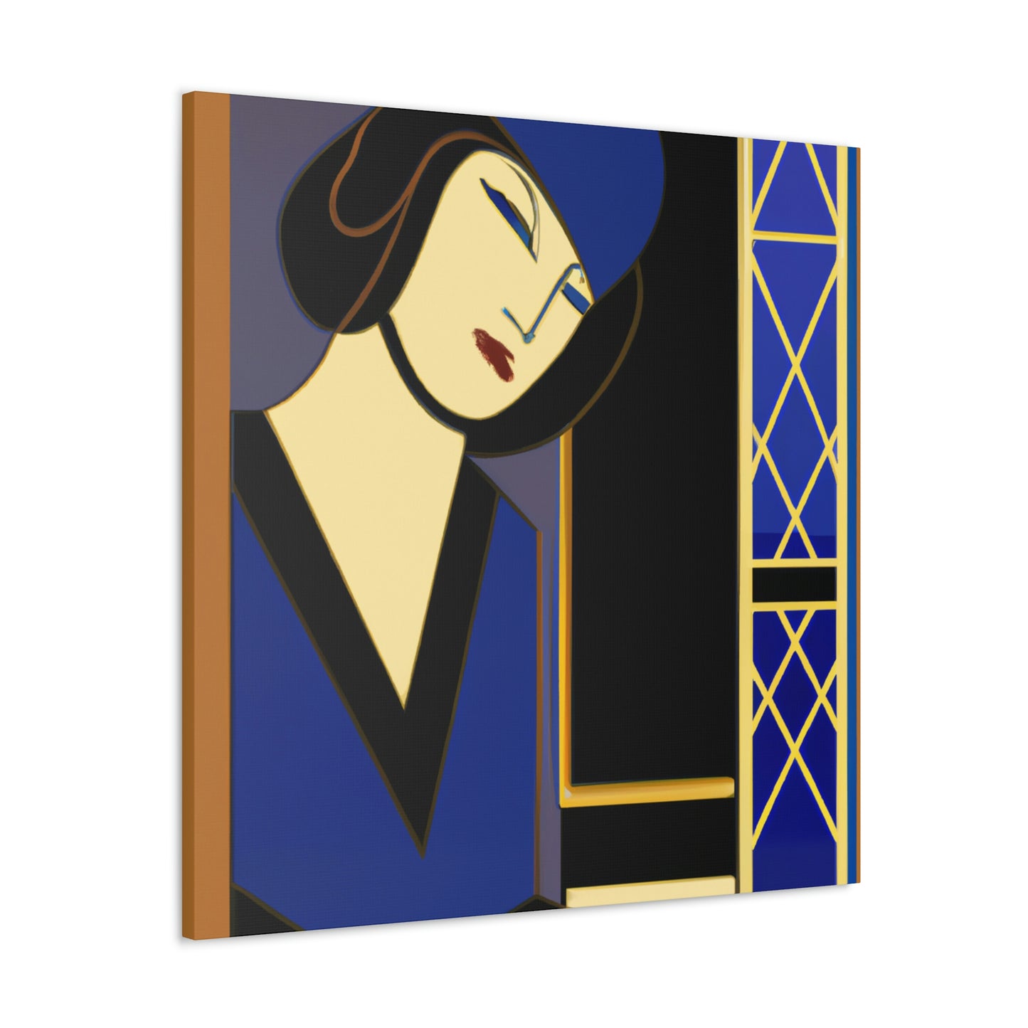 "Roaring Flapper Splendor" - Canvas