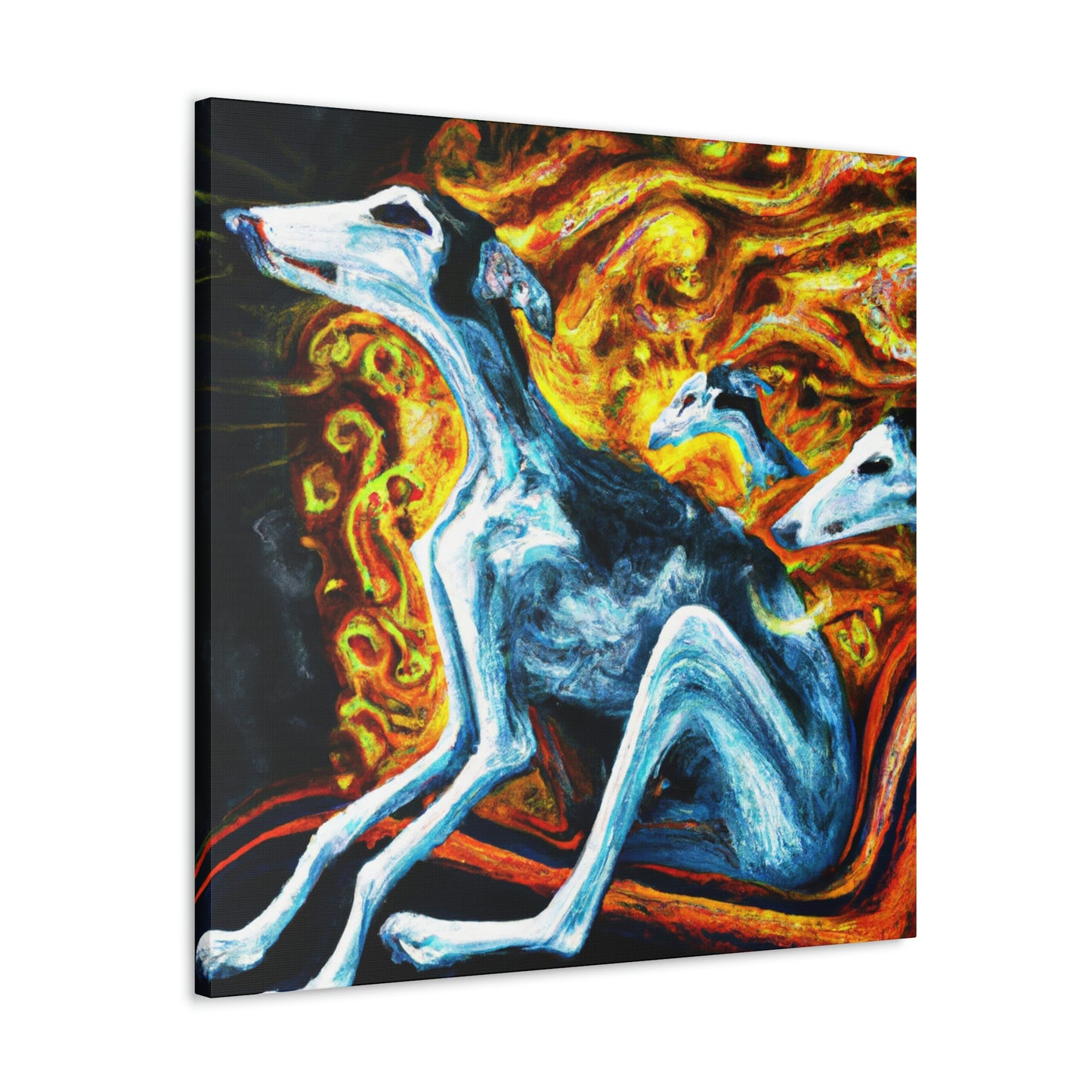 Greyhound of Mirages - Canvas