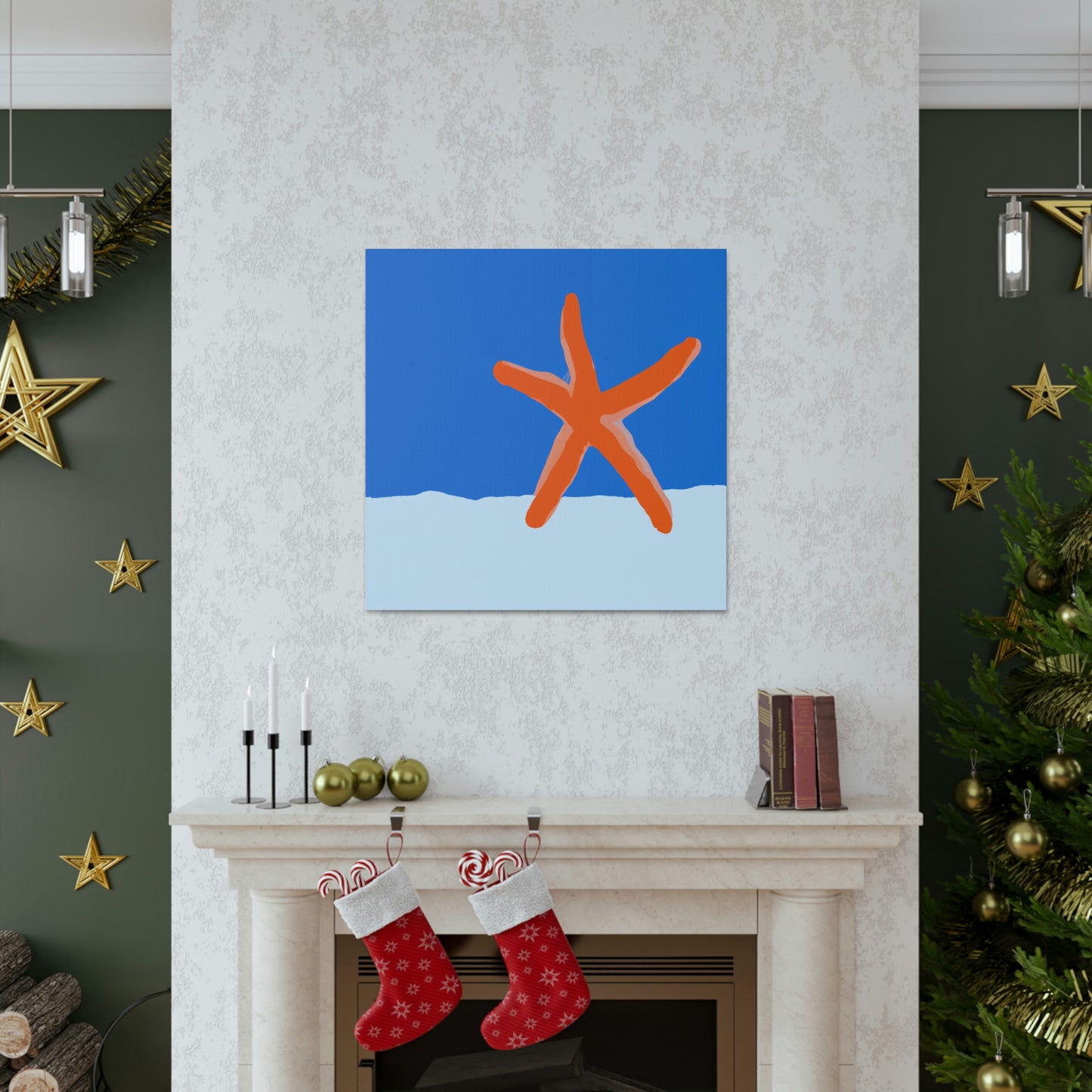 "Starfish in Minimalism" - Canvas