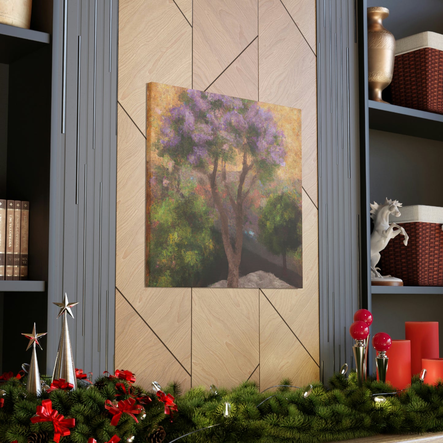 Jacaranda Tree Magic - Canvas