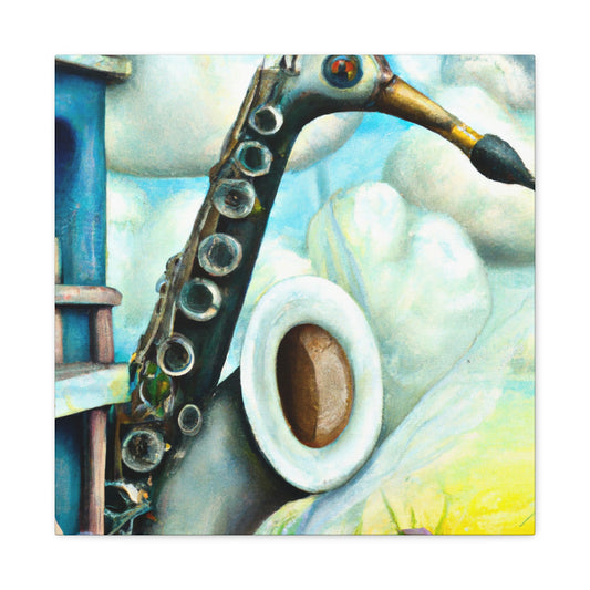 "Clarinet Fantasia Surreal" - Canvas