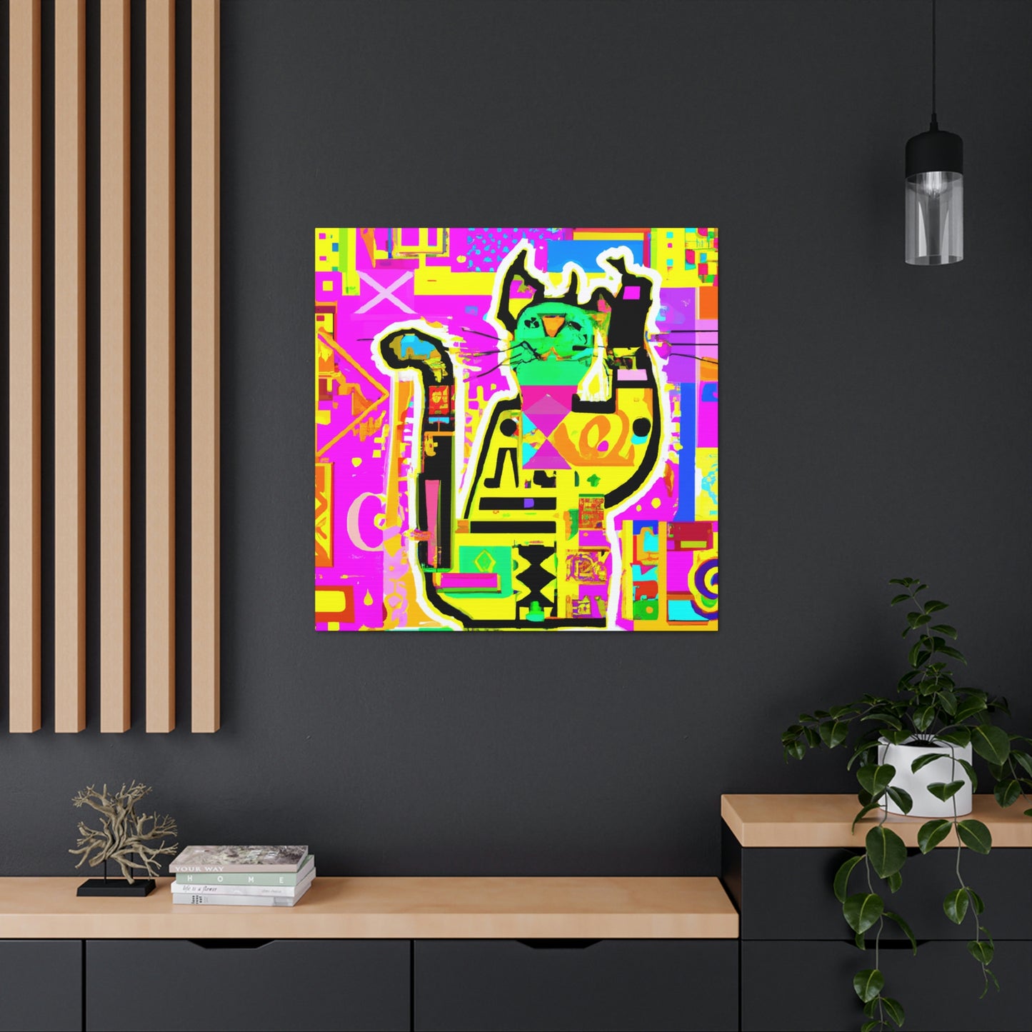 British Shorthair Splendor - Canvas