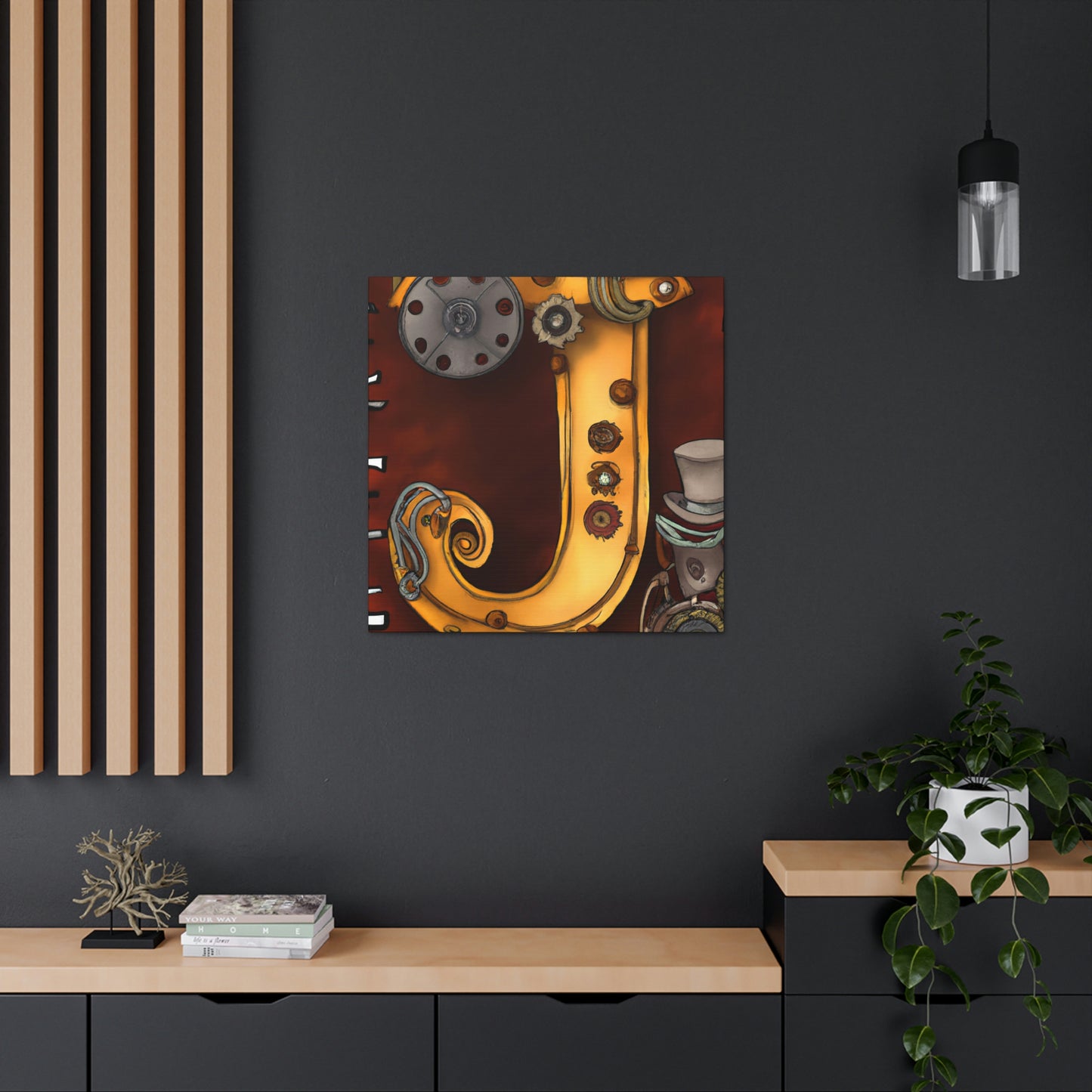 "Mechanical Clockwork Dreaming" - Canvas