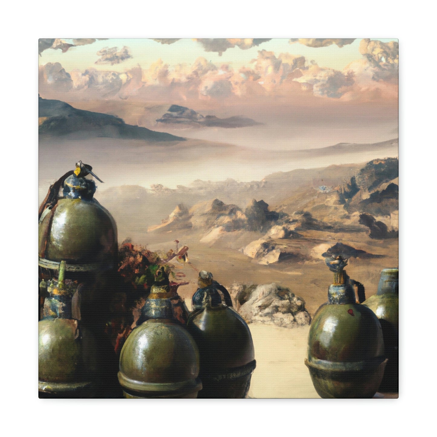 Grenades of War - Canvas