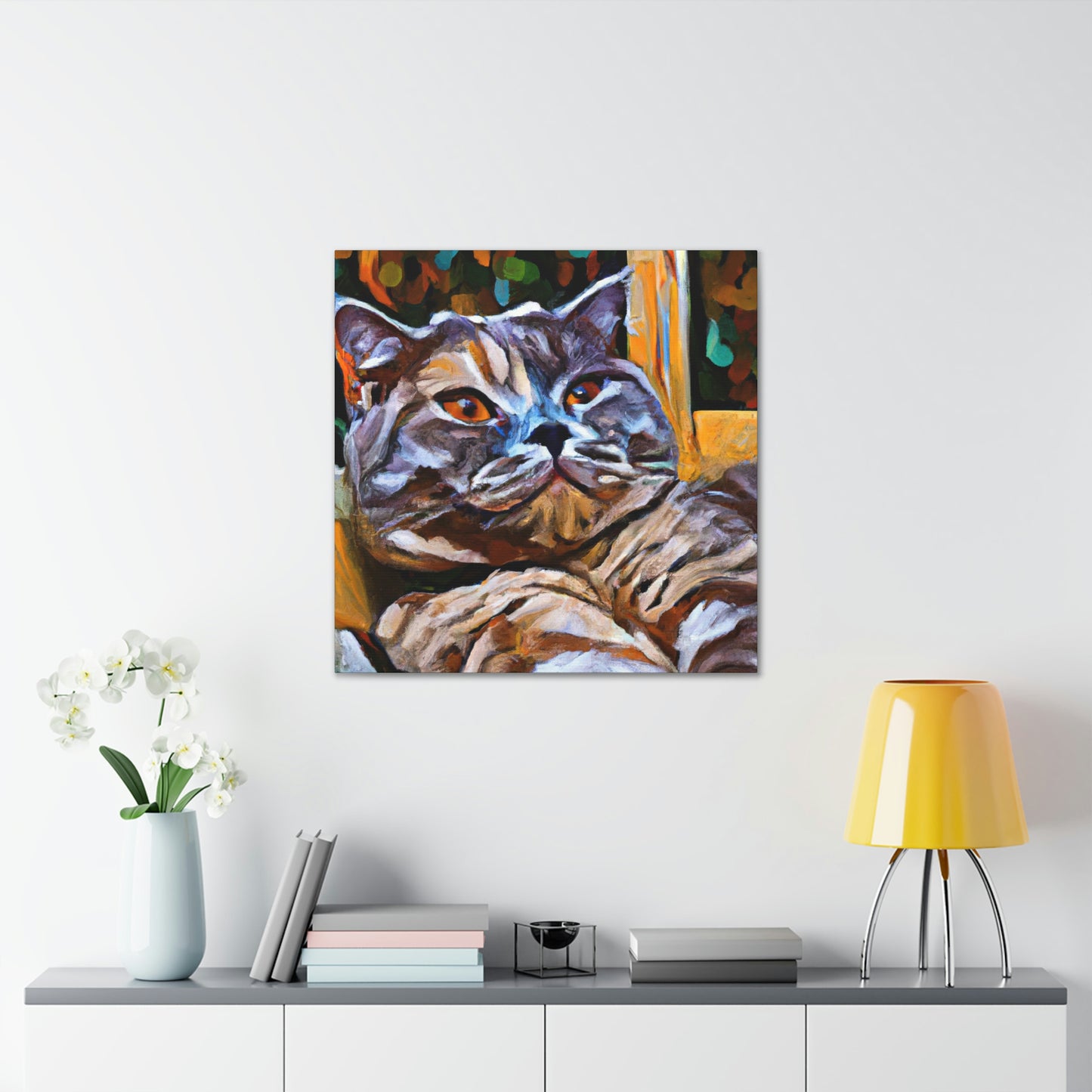 British Shorthair Impression - Canvas