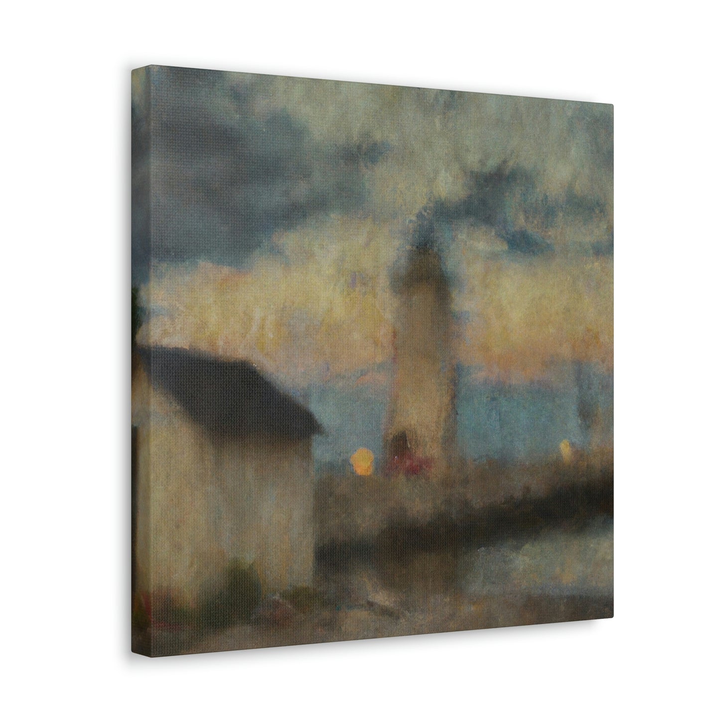 "Lighthouse on the Coast" - Canvas