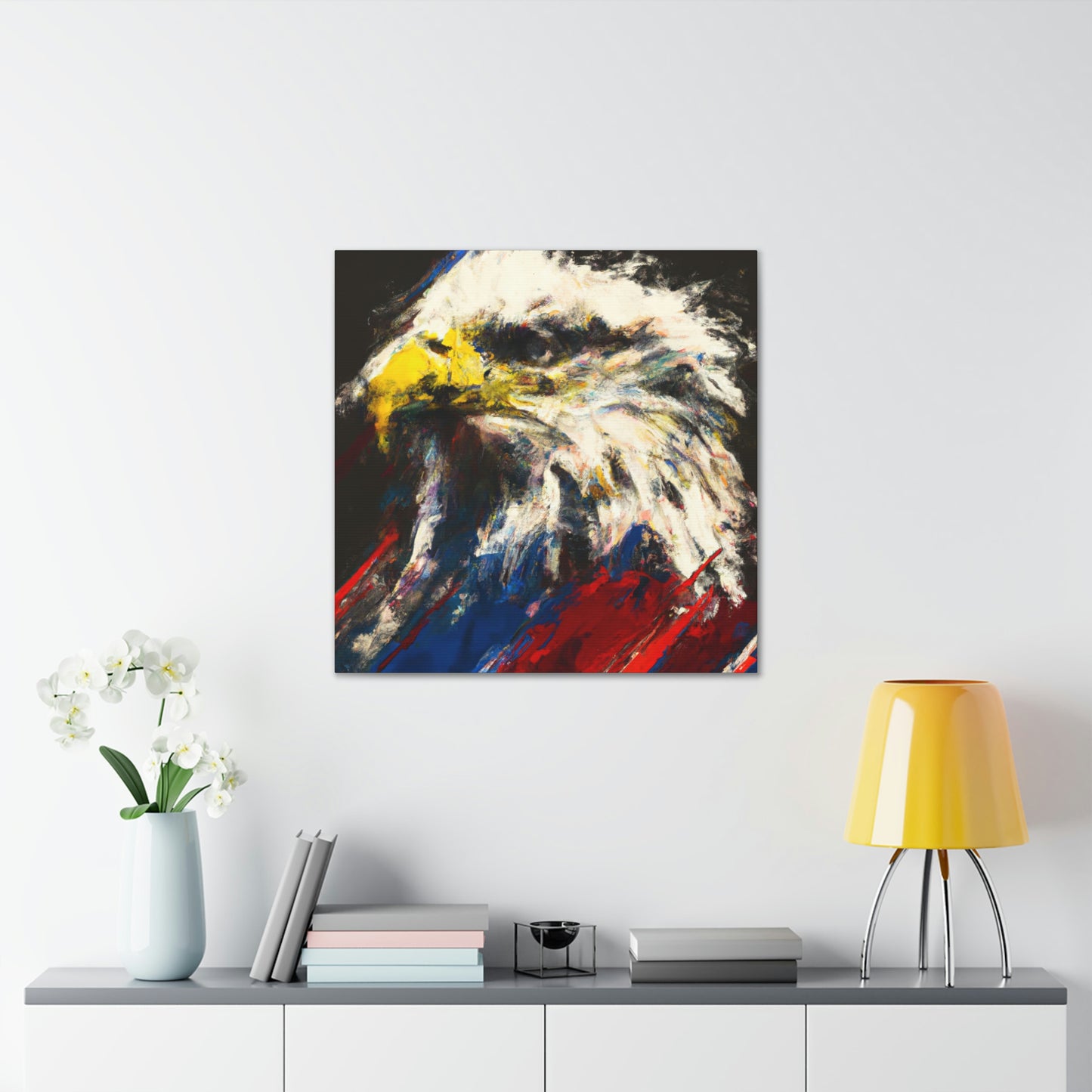 "Eagle in Emotionality" - Canvas