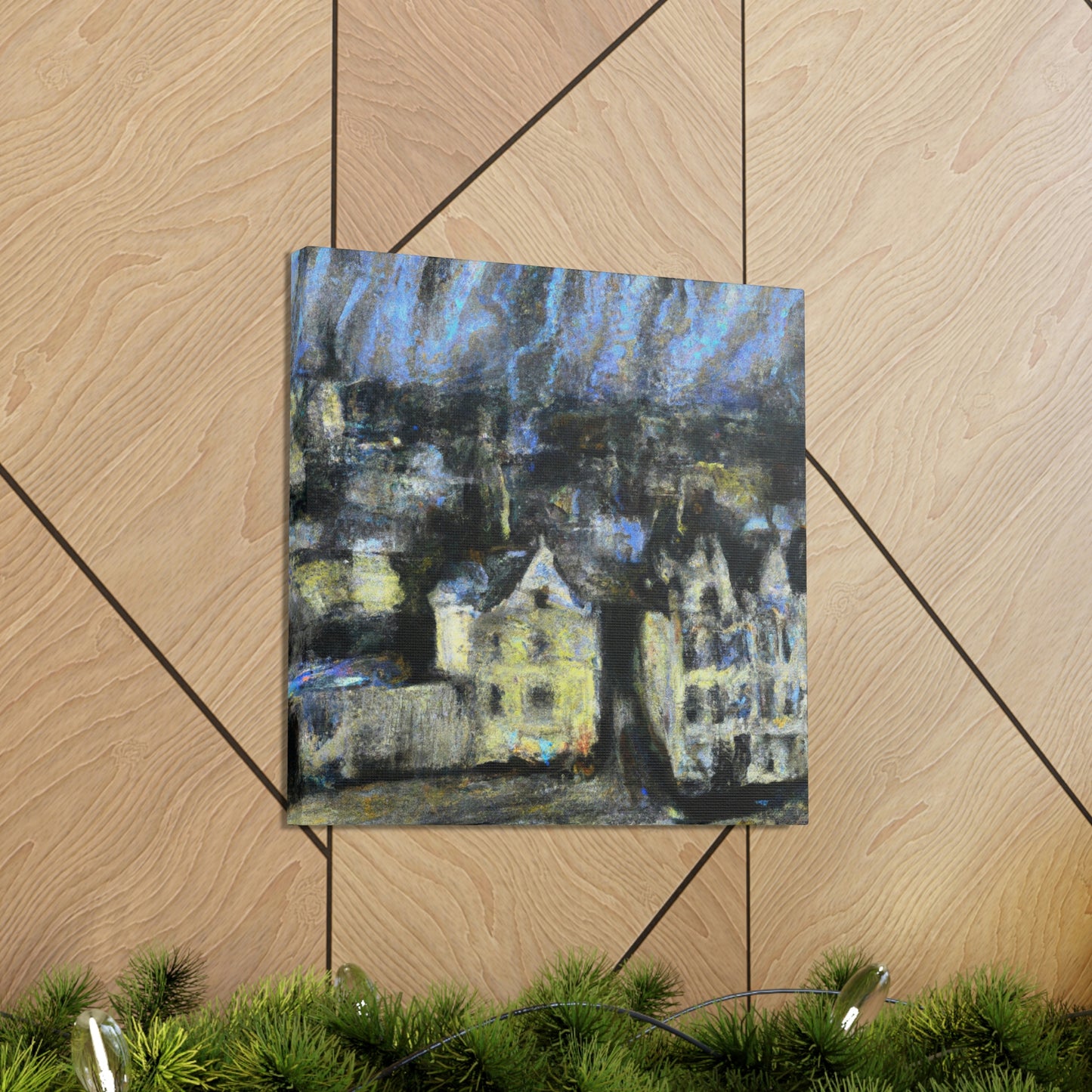 "Victorian Dreamscape Portrayal" - Canvas