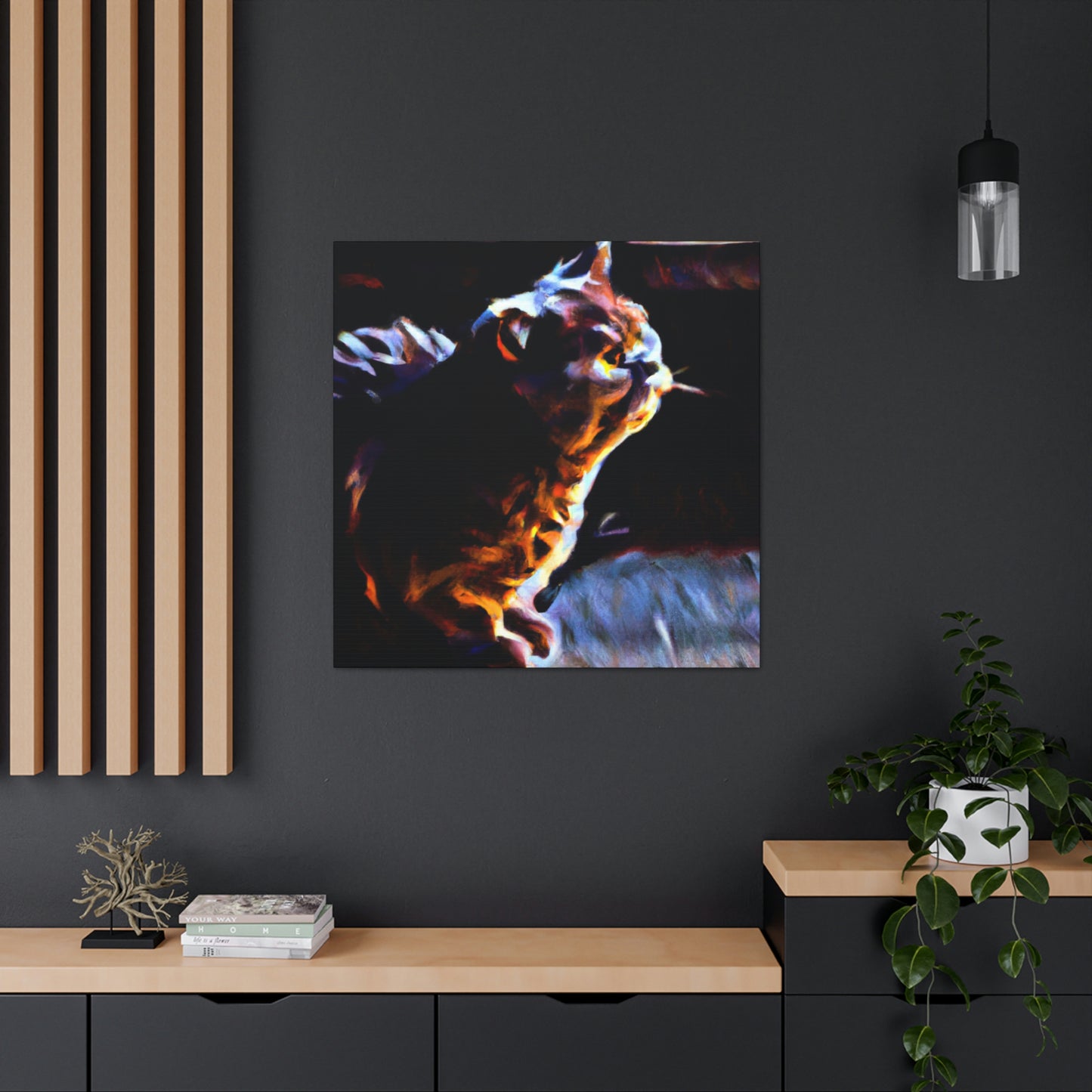 British Shorthair Reflection - Canvas