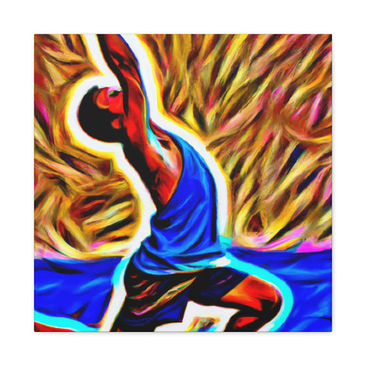 Yoga Contemplation Peace - Canvas