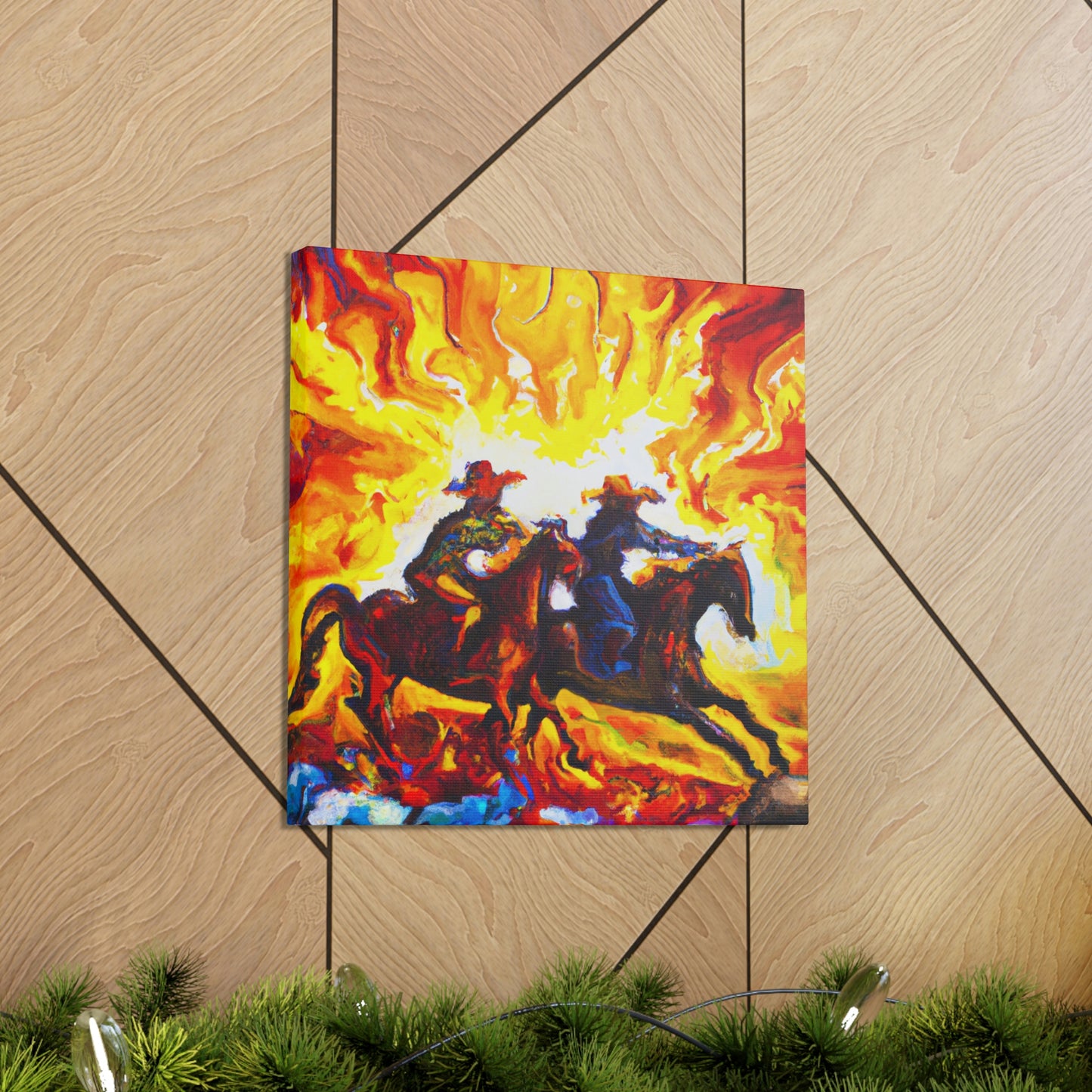 "Cattle Herd Trailblazers" - Canvas