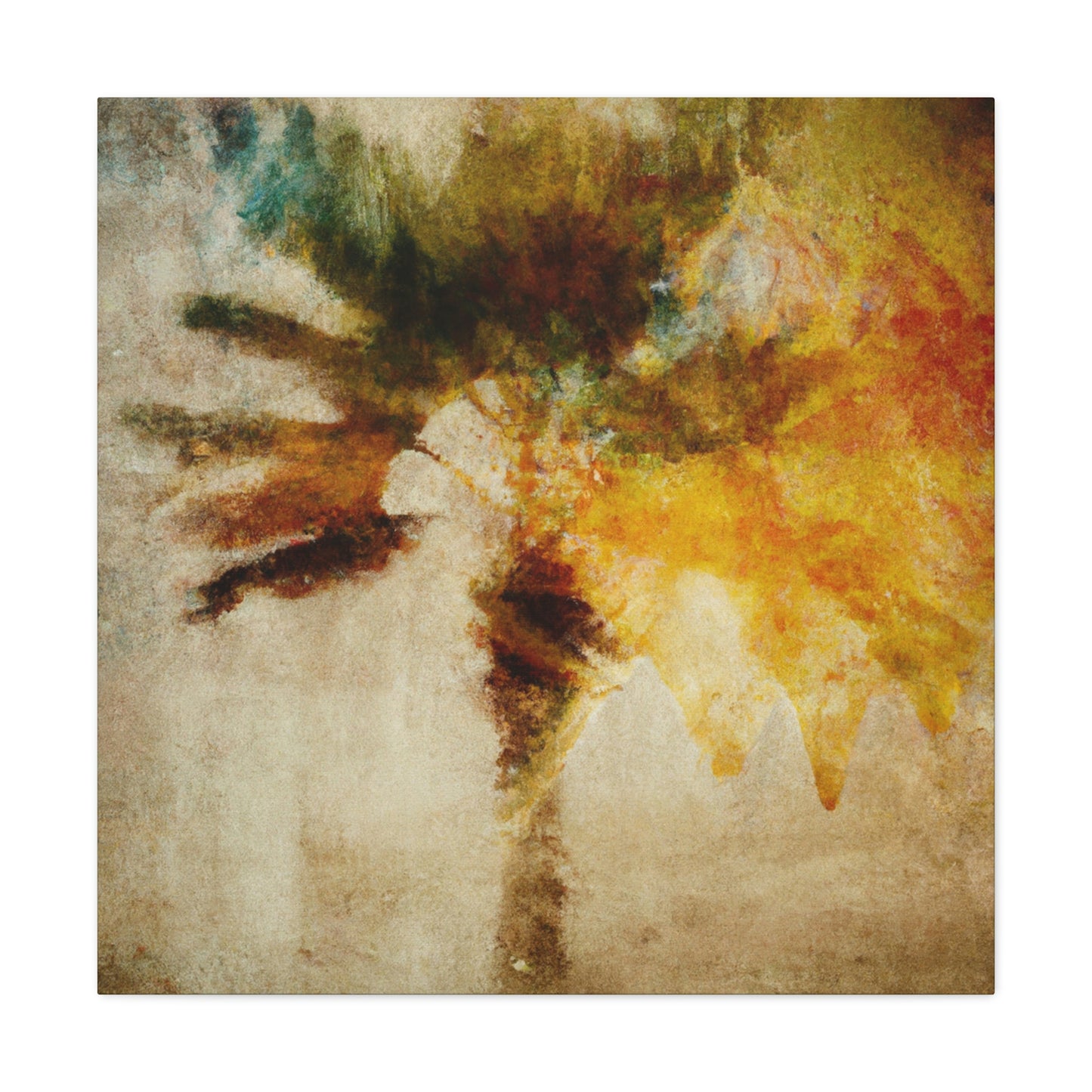 Palm Trees of Freedom - Canvas