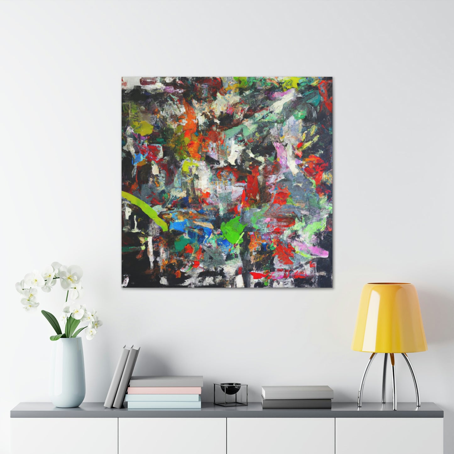 Rivers of Colorful Emotion - Canvas