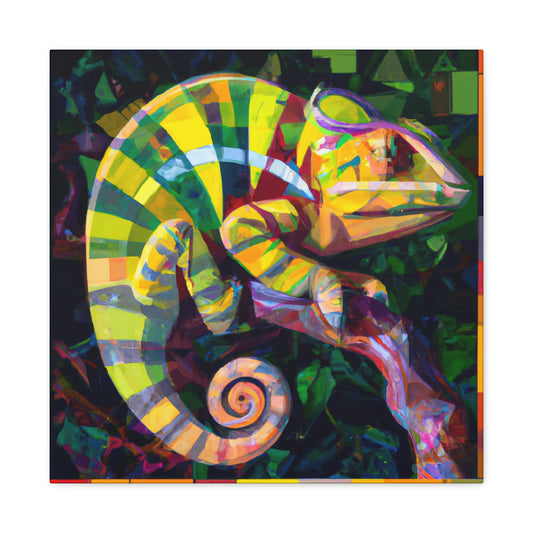 Veiled Chameleon Prism - Canvas