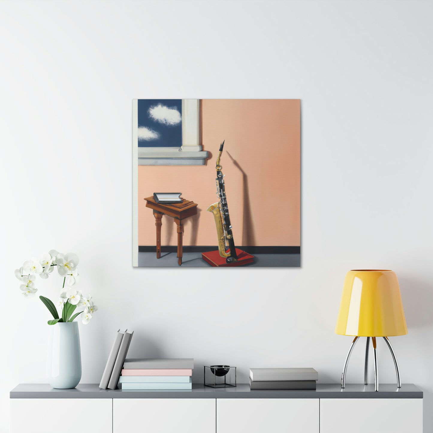 "Clarinet in Simplicity" - Canvas