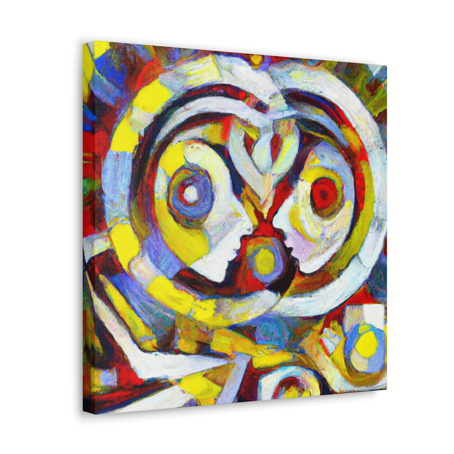 "Love's Celestial Embrace" - Canvas