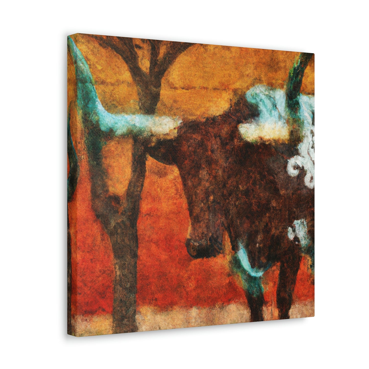 Texas Longhorn Power - Canvas