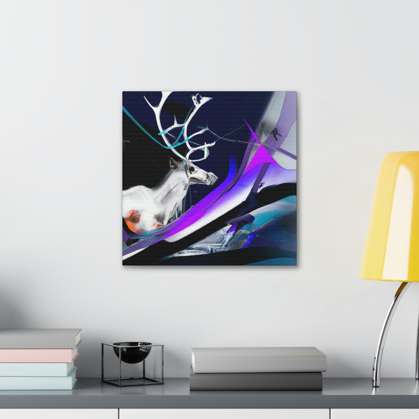 Reindeer in Winterland - Canvas