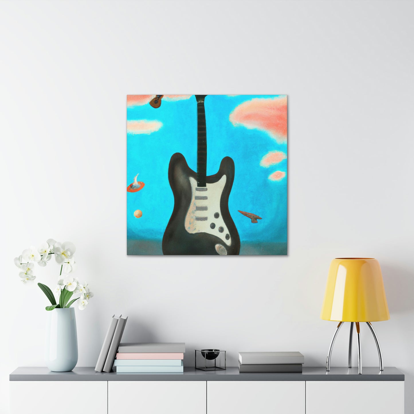 "Fender in Minimalism" - Canvas