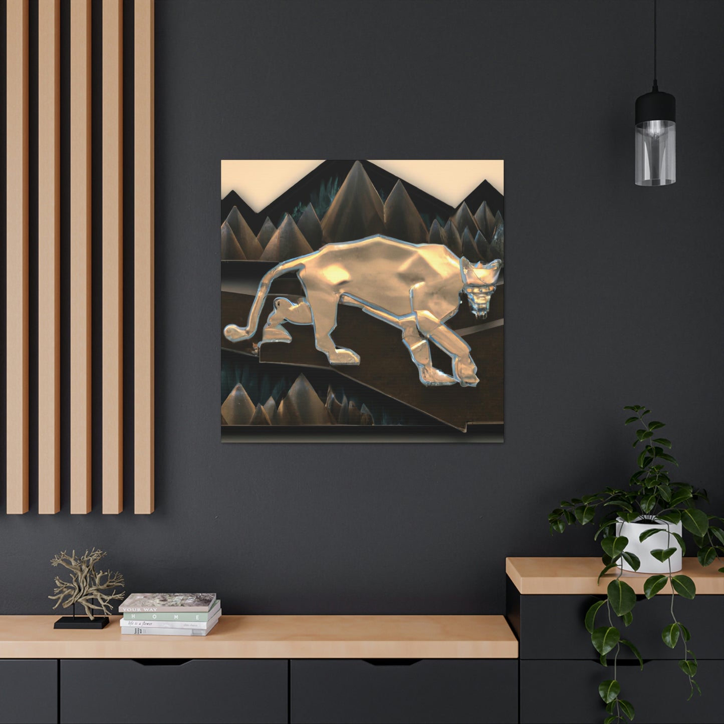 Majestic Cougar Majesty - Canvas