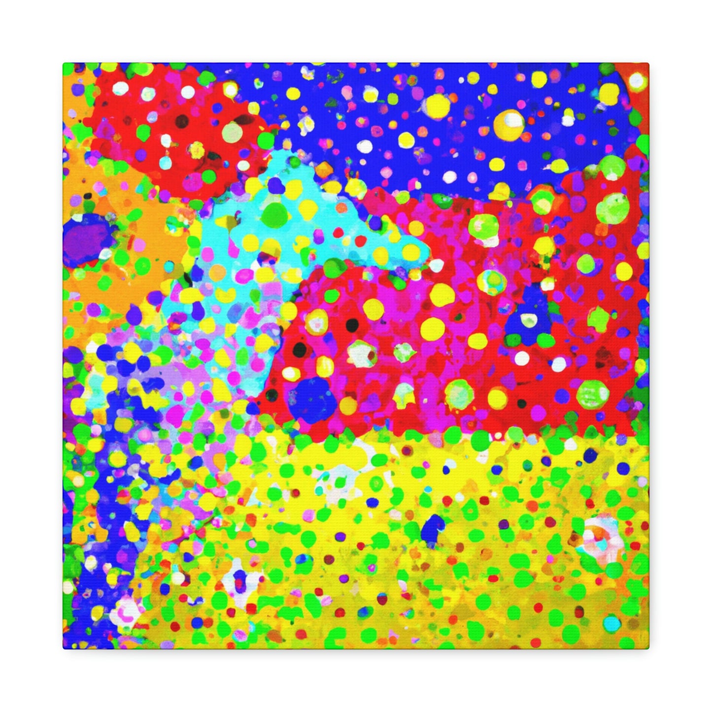 Fauvism in Pointillism - Canvas