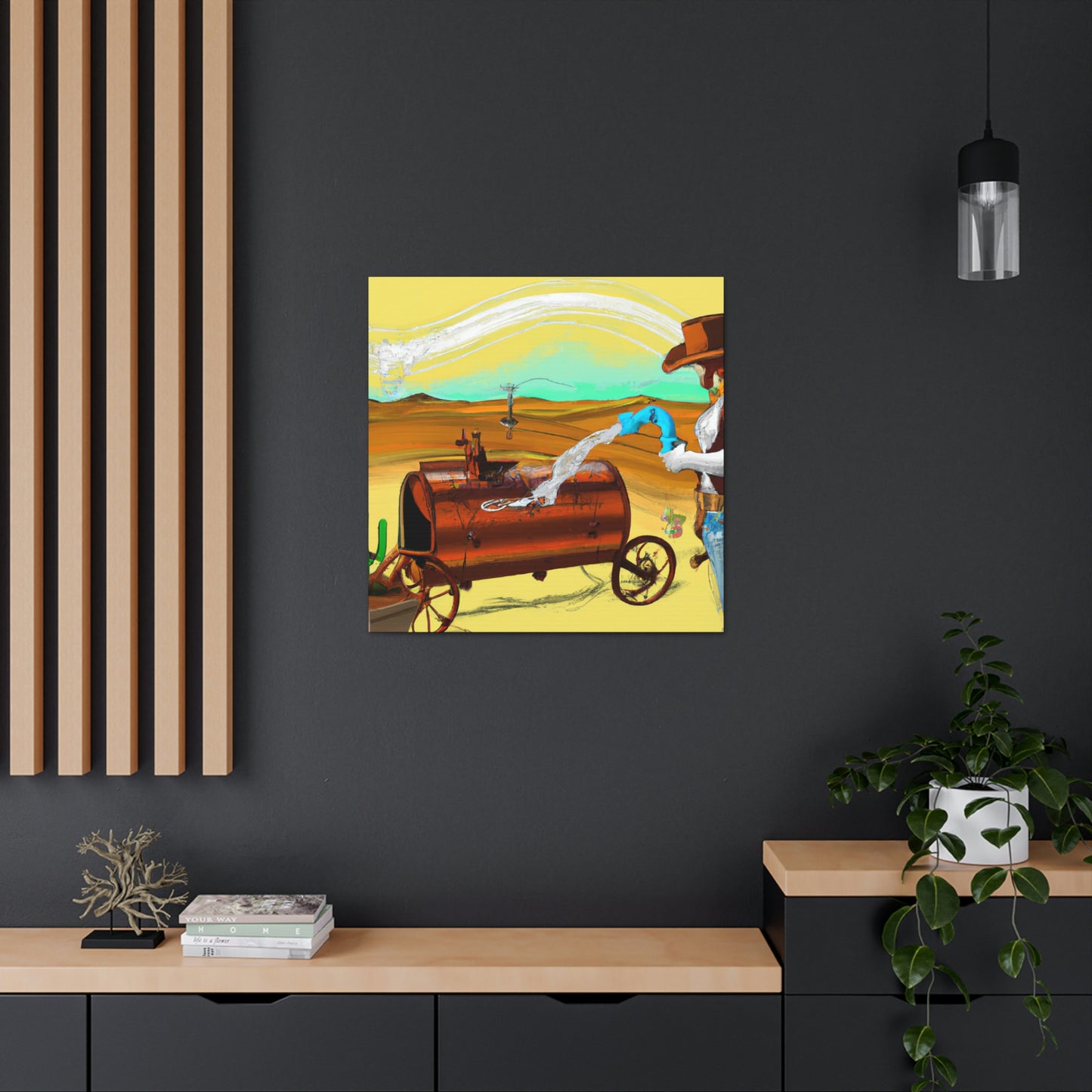 "The Water Trough Forge" - Canvas