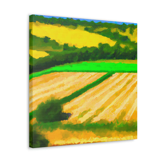 "Harvest of Gold Fields" - Canvas