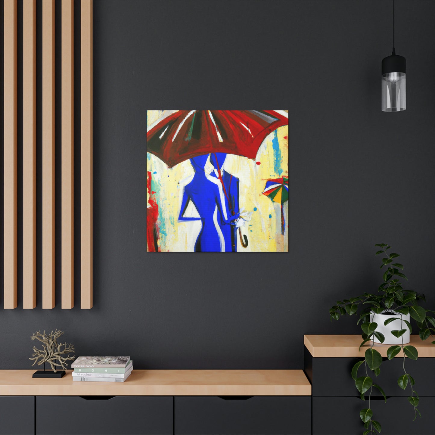 Love Under Rainy Skies - Canvas