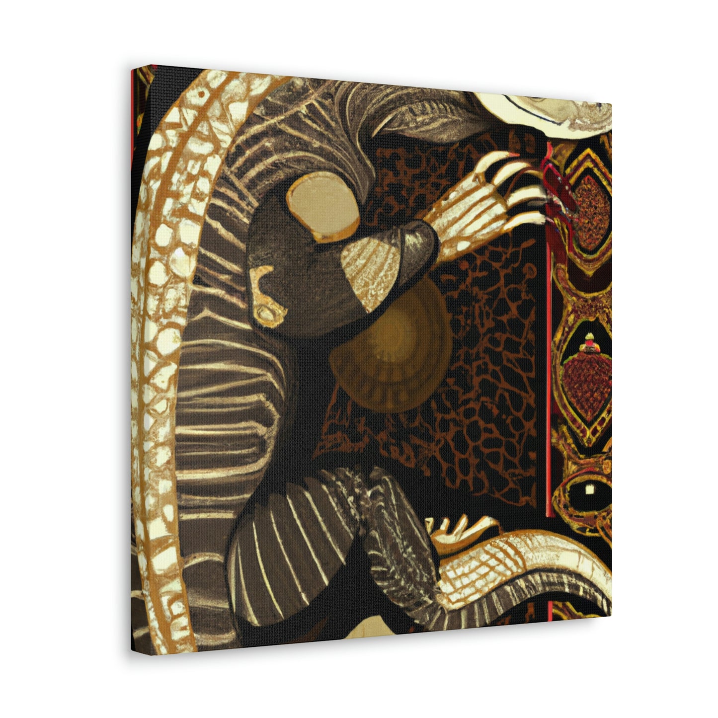 Komodo Dragon Splendor - Canvas