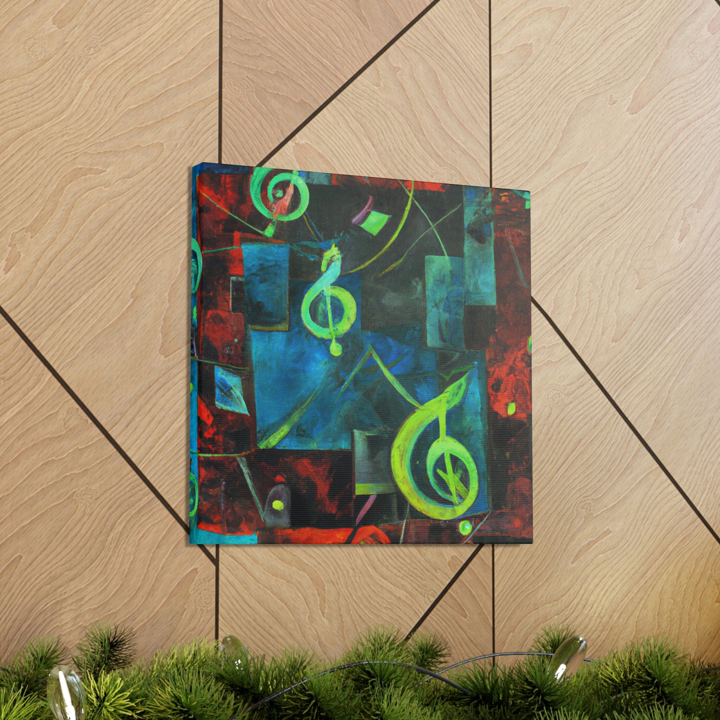 Music of Melody. - Canvas