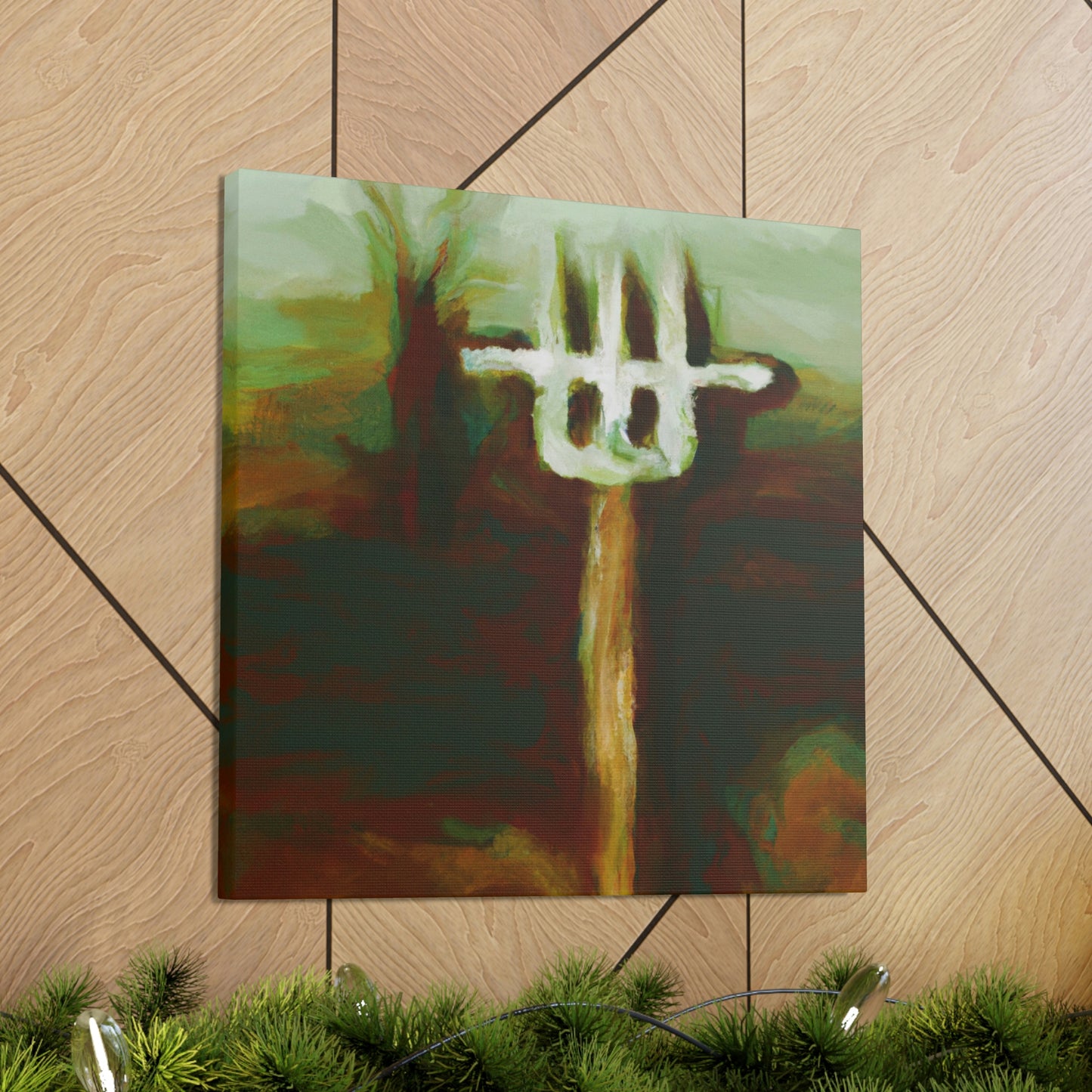 "Pitchfork in Expressionism" - Canvas