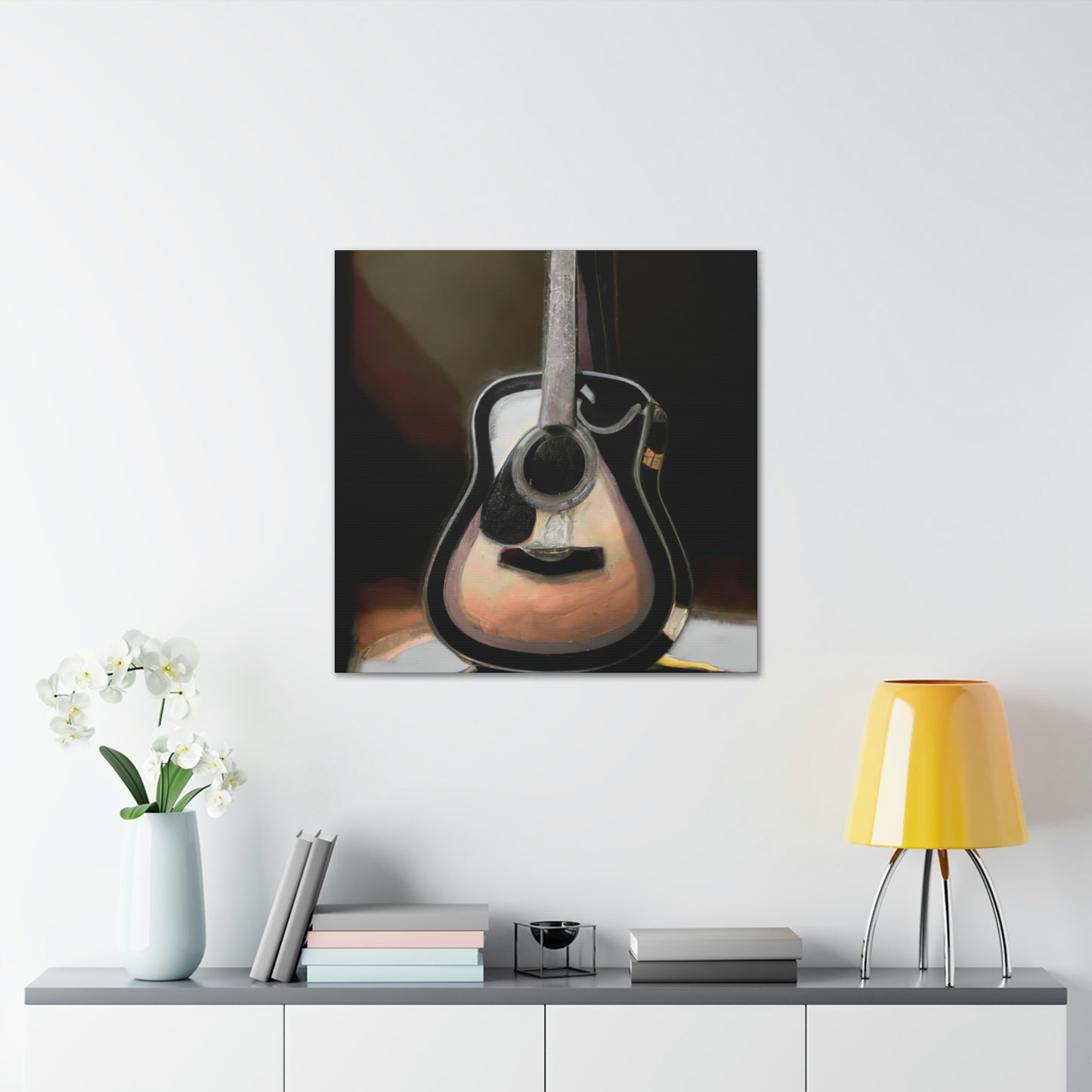 "Acoustic Masterpiece Strummed" - Canvas