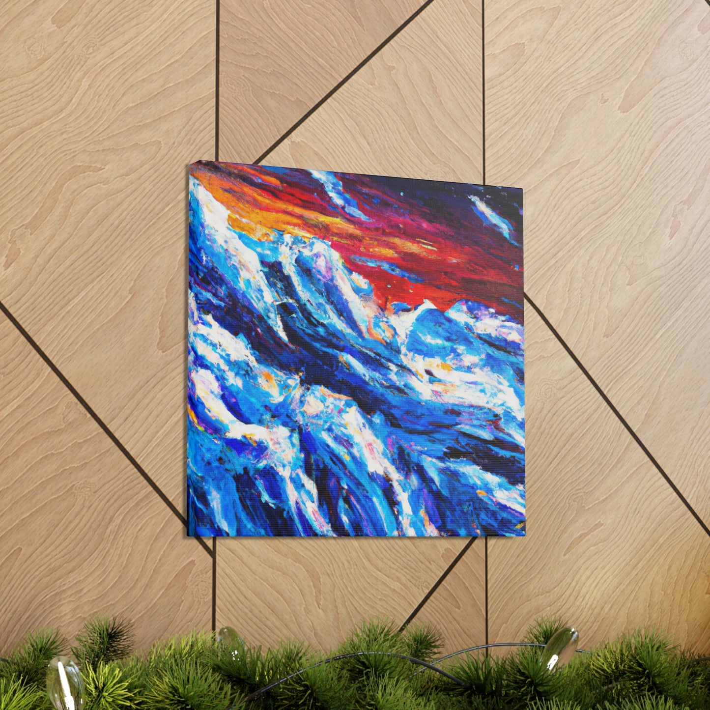 "Ocean's Mighty Embrace" - Canvas