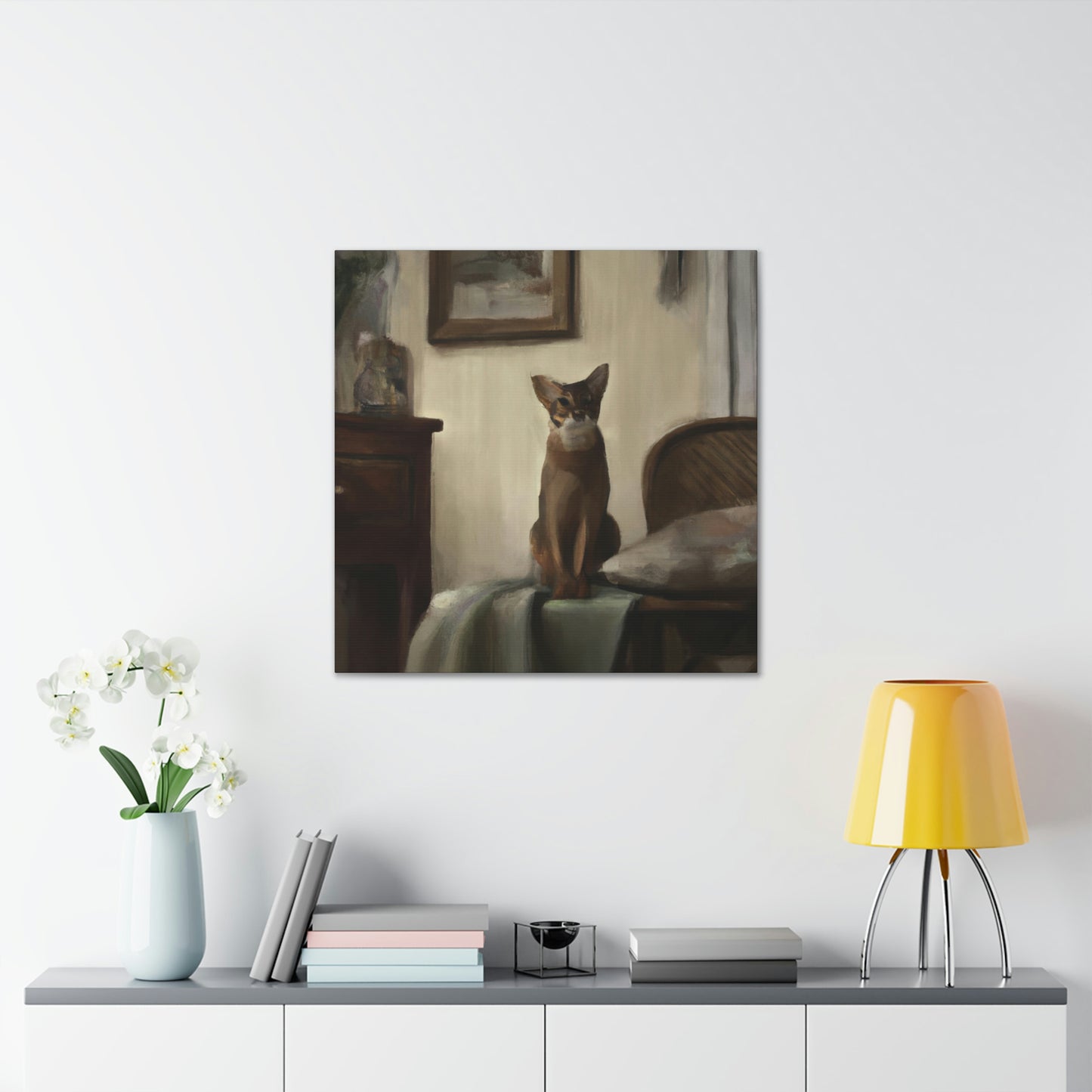 "Abyssinian Impressionist Dream" - Canvas