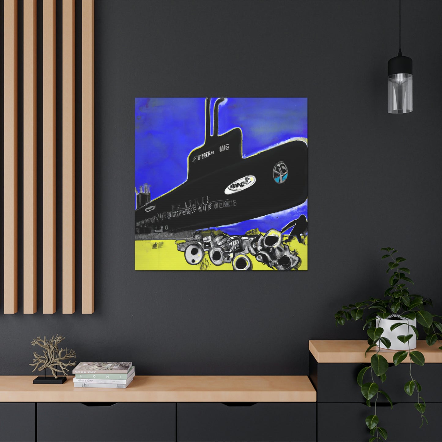 Submarine Underwater Dream - Canvas