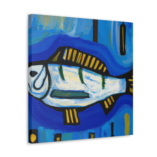 Bass in Expressionism - Canvas