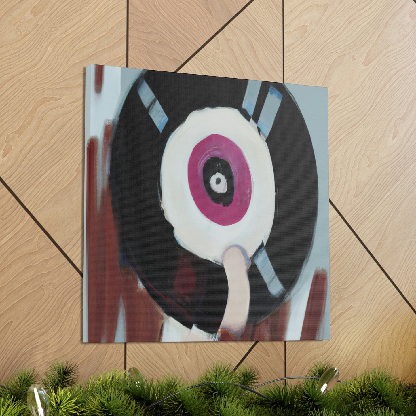 Vinyl Record Symphony. - Canvas