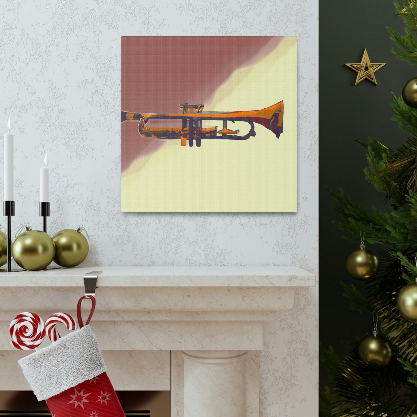 "A Brassy Trumpet Song" - Canvas