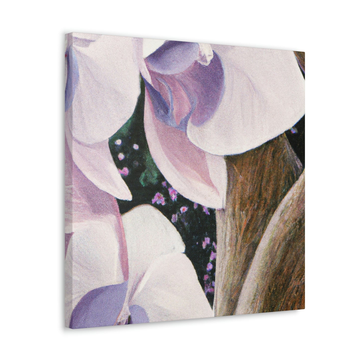 "Orchid in Art Deco". - Canvas