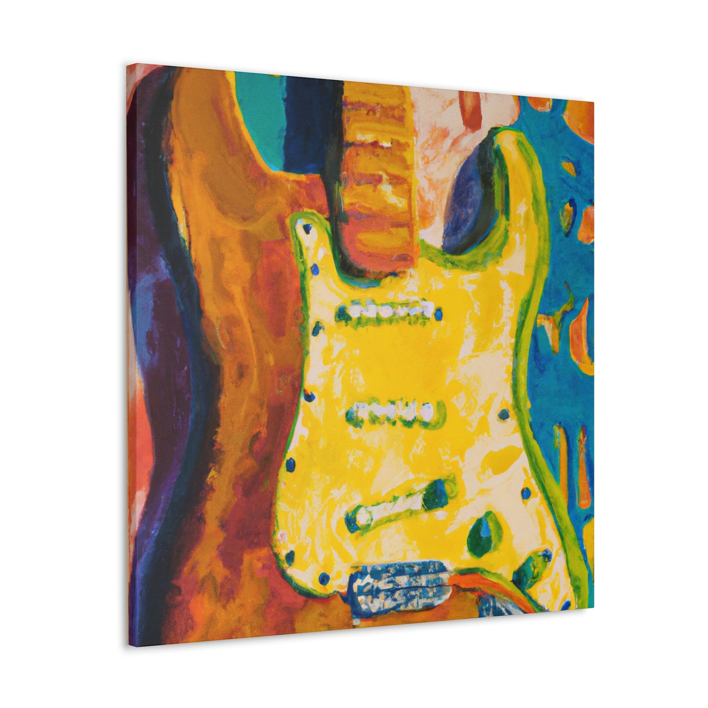 Fender Through Expressionism - Canvas