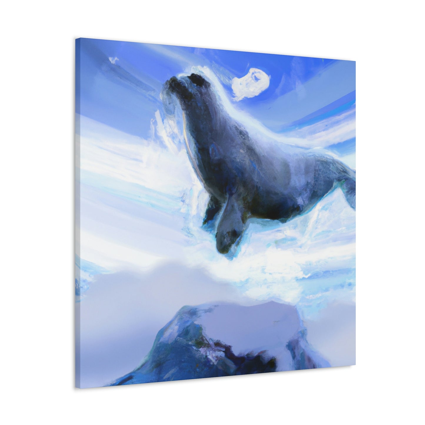 Harp Seal Ballet Dance - Canvas