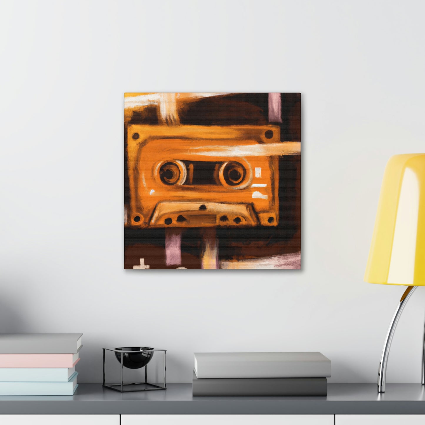 "Cassette Tape Melodies" - Canvas