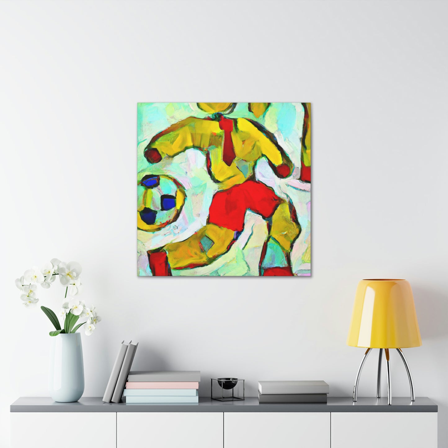 Soccer in Motion Vibe - Canvas