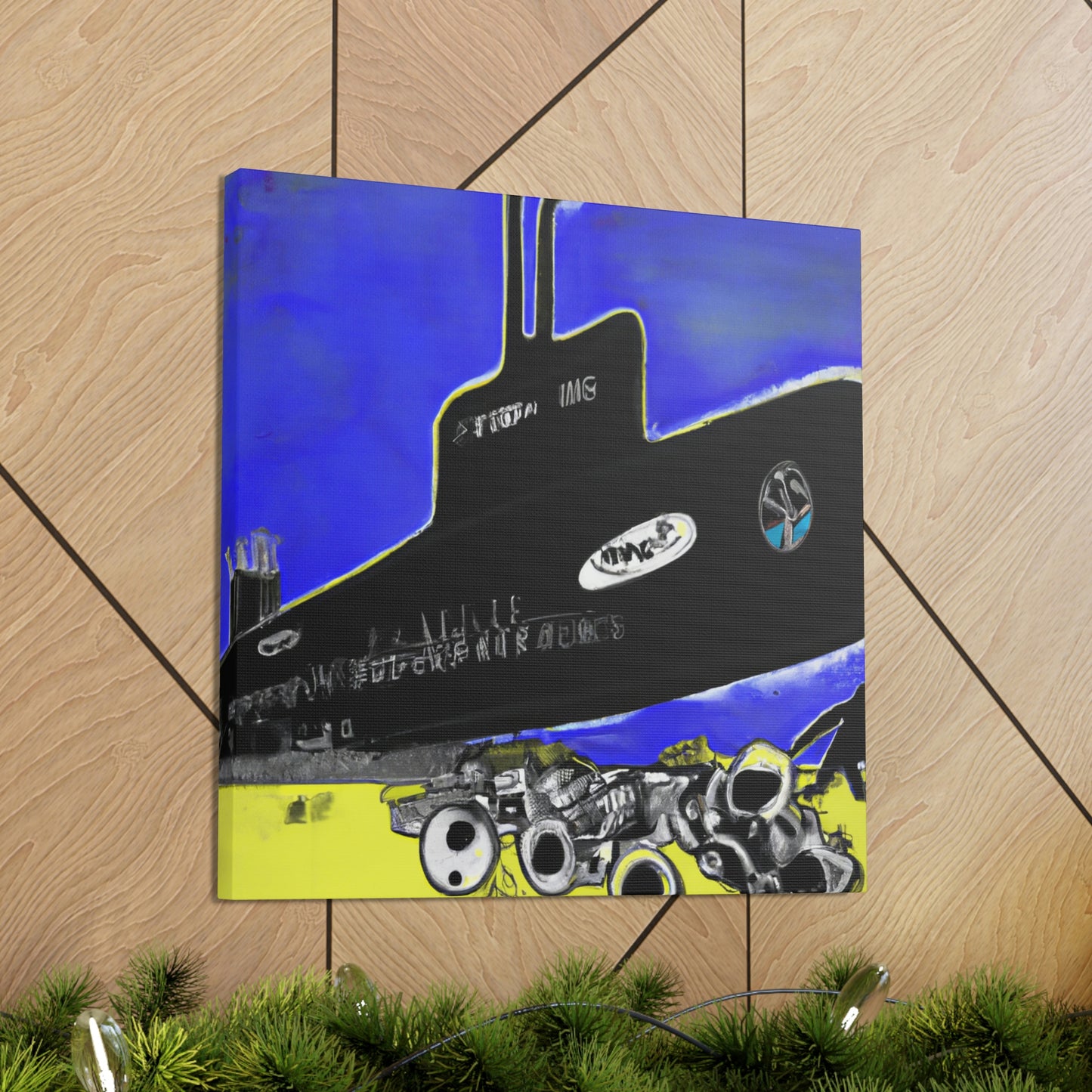 Submarine Underwater Dream - Canvas