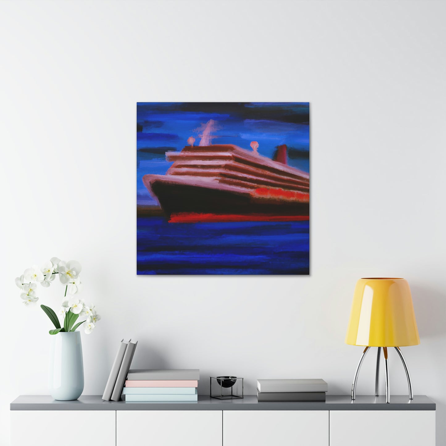 Cruise Ship Simplicity - Canvas