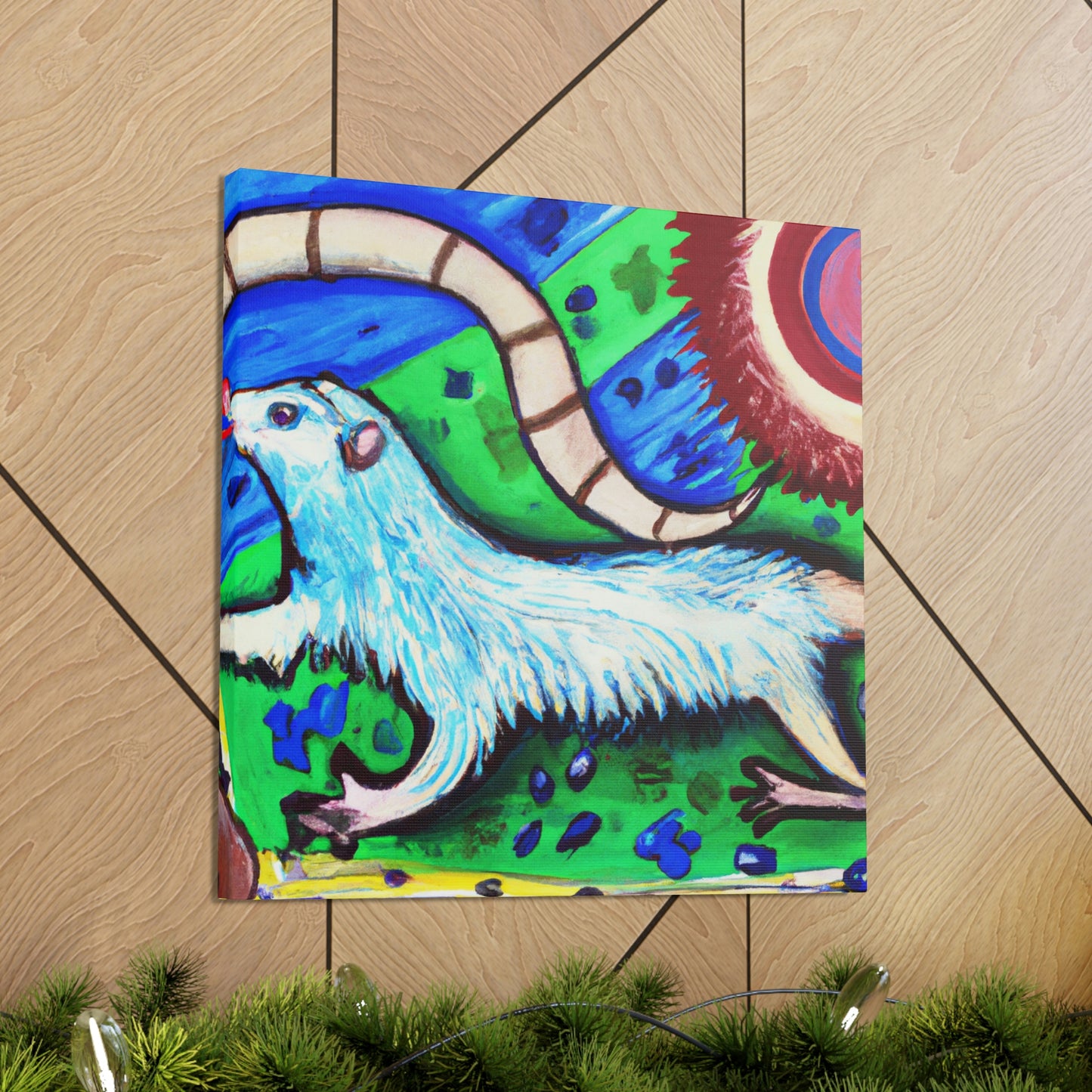 Ferrets in Flight - Canvas