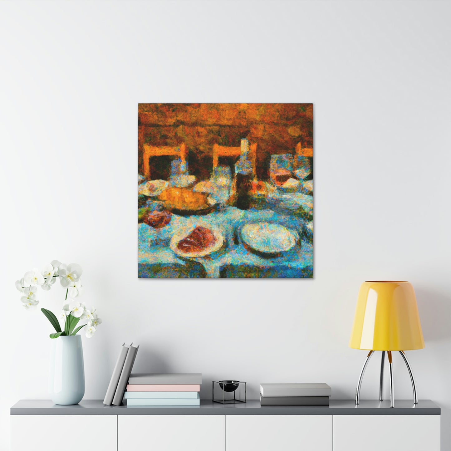 Dining Room Delight - Canvas