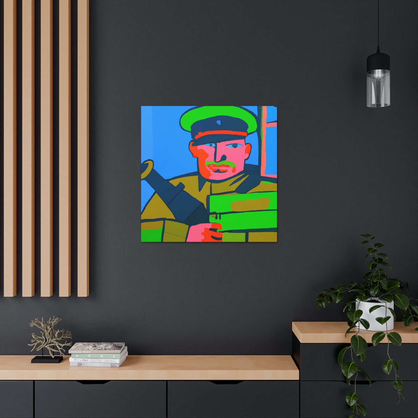 Gunner in Fauvism - Canvas